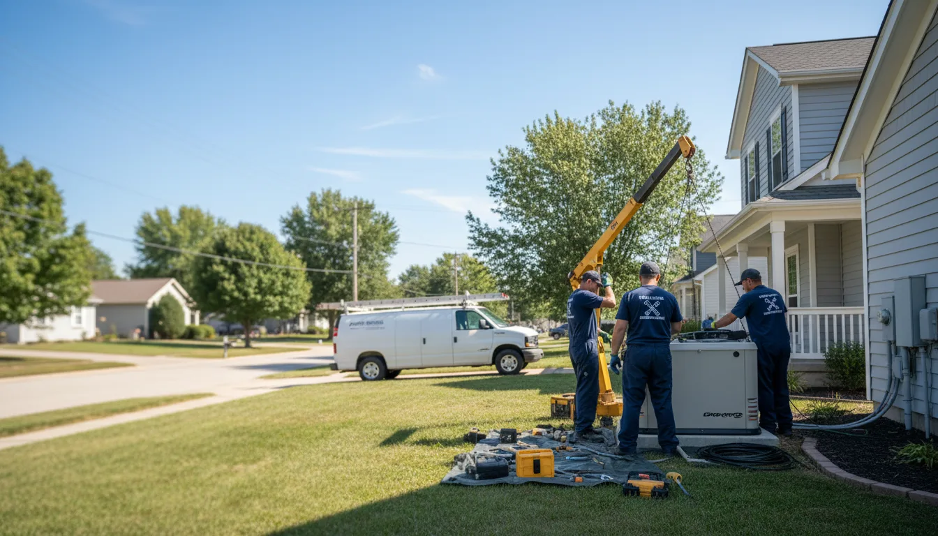 Generator Installation in Ottine, TX near me